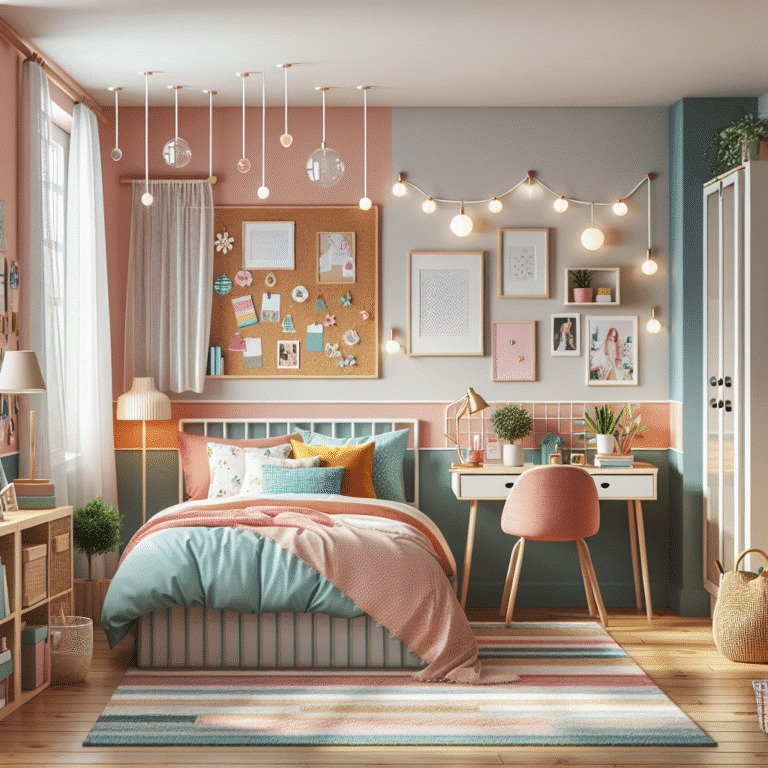 diseños de habitaciones juveniles económicas y atractivas