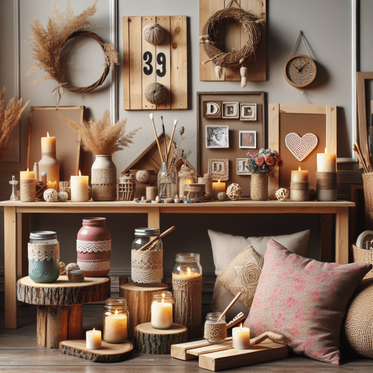 decoración DIY barata