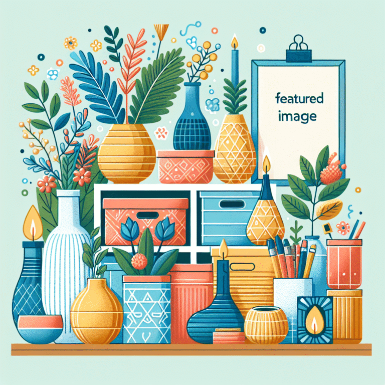 consejos de organización y decoración