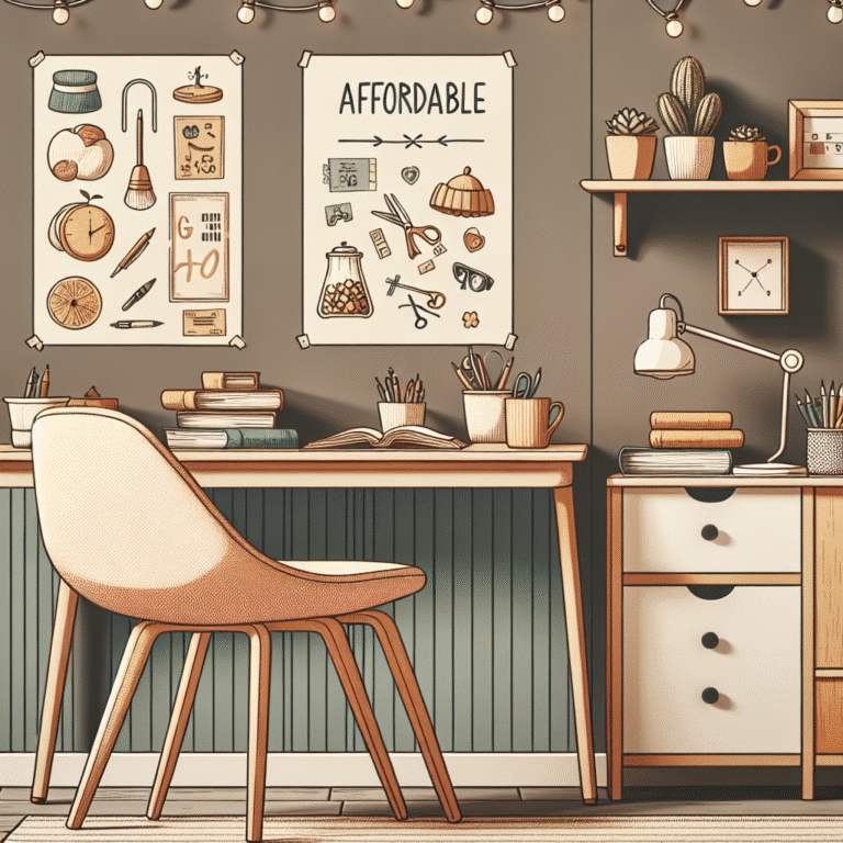 decoración económica para estudiantes