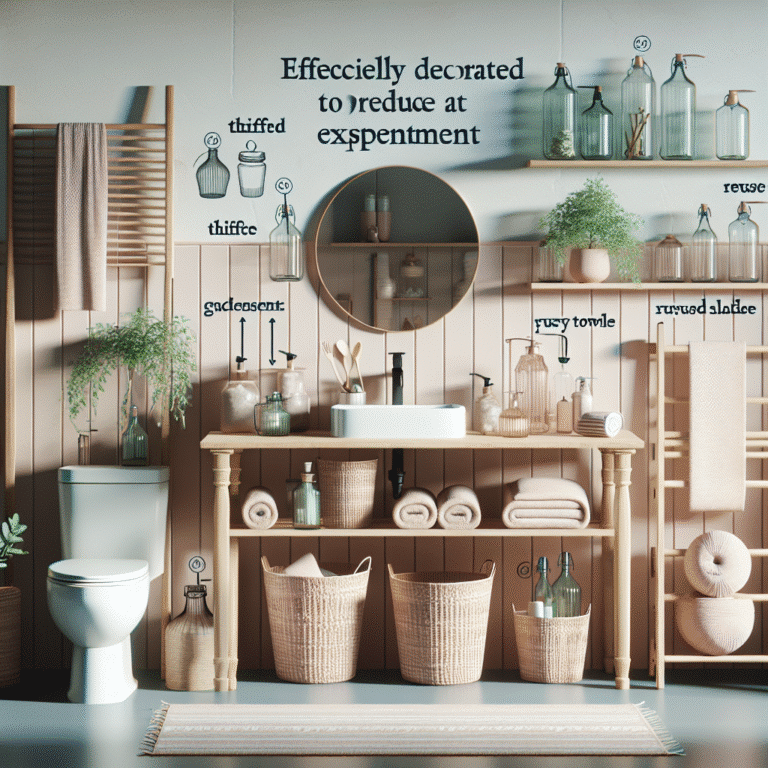 ideas para un baño decorado sin gastar mucho