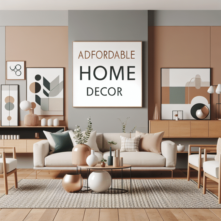decoración económica y moderna