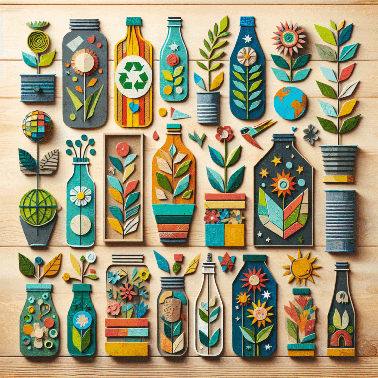 manualidades con materiales reciclados