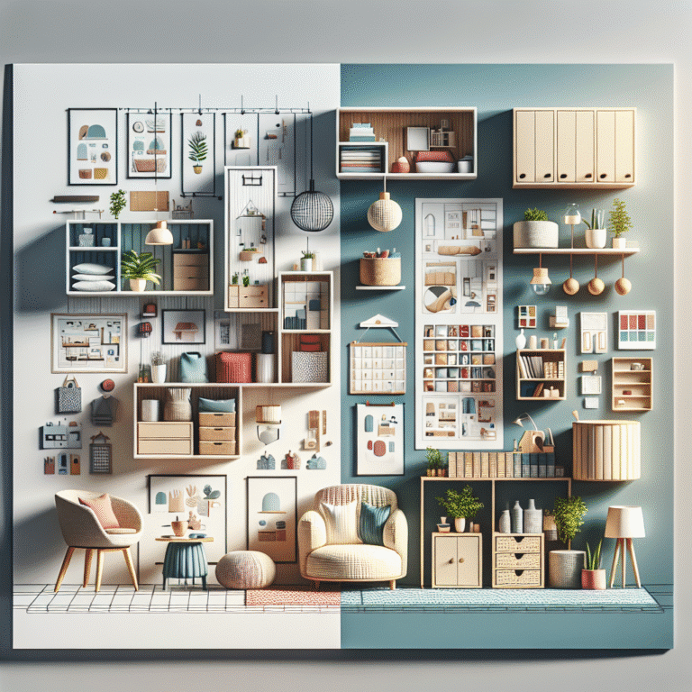 organiza y decora espacios pequeños de manera efectiva